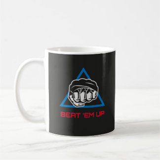 Beat Em Up Fighter Martial Arts Gaming Design Kaffeetasse