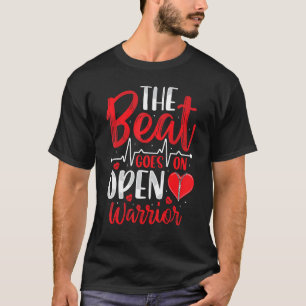Beat geht auf Open Heart Operation Umgehung Operat T-Shirt