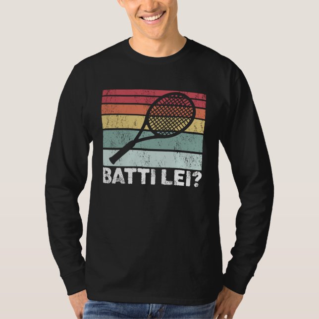 Beat Her  Said Tennis Player T-Shirt (Vorderseite)