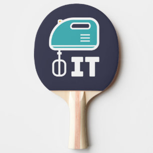 BEAT it Funny Cooking Music Trendy Tischtennis Schläger