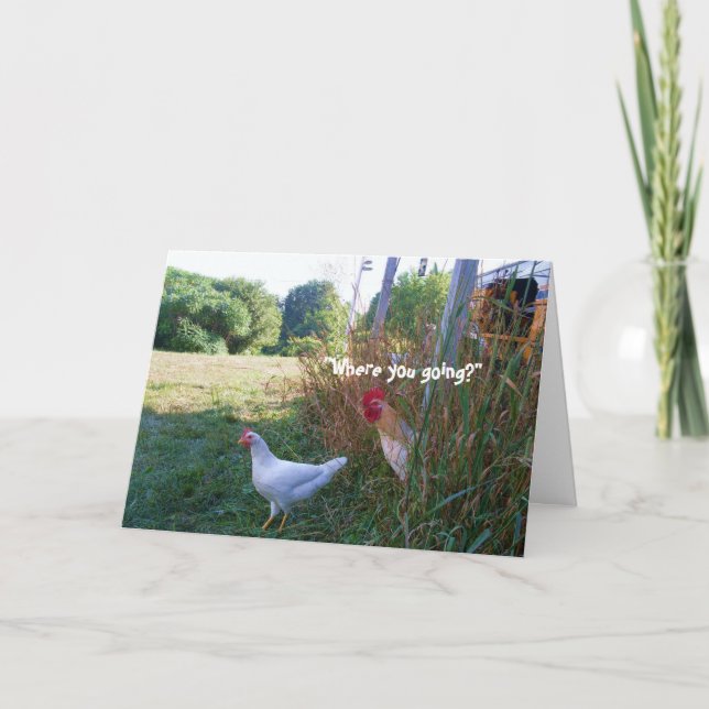 BEAT IT HERMAN EASTER Witzkarte Feiertagskarte (Vorderseite)