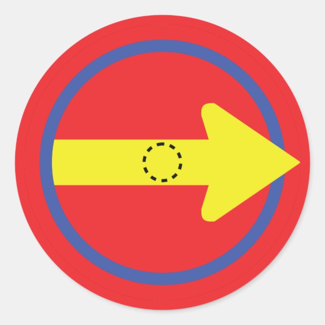 Beat Juggling Runder Aufkleber (Vorderseite)