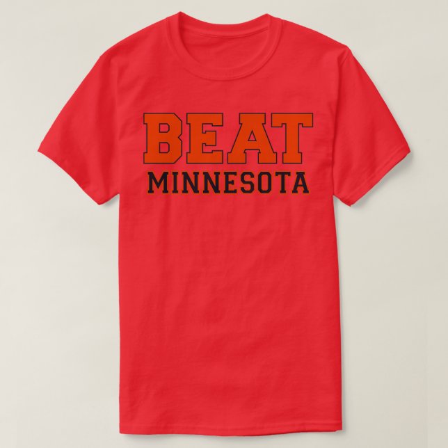 Beat Minnesota T-Shirt (Design vorne)