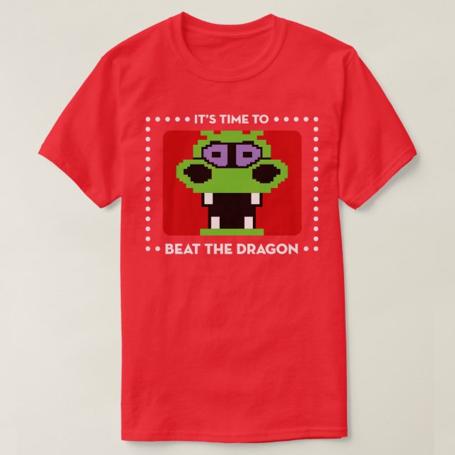 Beat the Dragon Tic Tac Dough T-Shirt (Design vorne)
