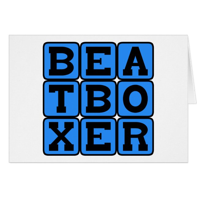 Beatboxer, Vocal Gymnastics (Vorderseite (Horizontal))