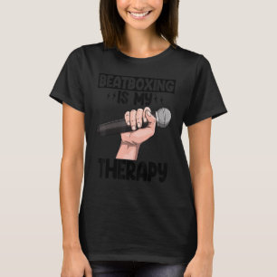 Beatboxing ist meine Therapie Frauen Tape Recorder T-Shirt
