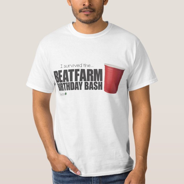 Beatfarm Geburtstags-T - Shirt (Vorderseite)