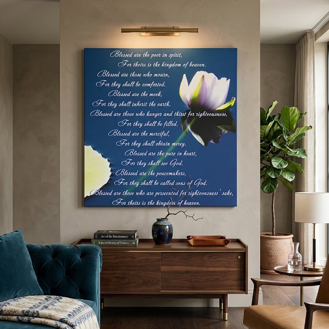 Beatitudes Leinwanddruck (Von Creator hochgeladen)