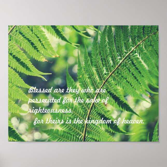 Beatitudes Poster (Vorne)