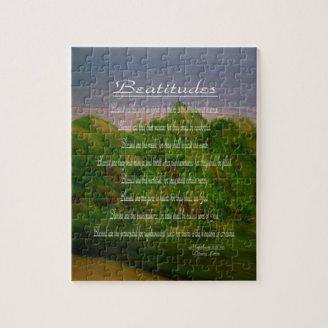 Beatitudes Puzzle (Vertikal)