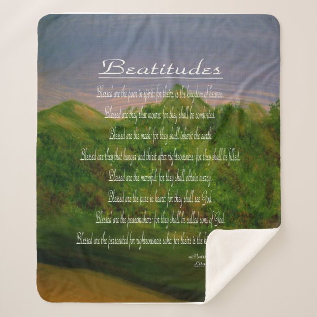 Beatitudes Sherpadecke (Vorderseite)