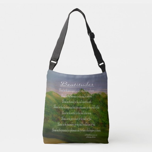 Beatitudes Tragetaschen Mit Langen Trägern (Vorderseite)