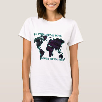Beatles-alle Welt, die Sie benötigen, ist Liebe T-Shirt