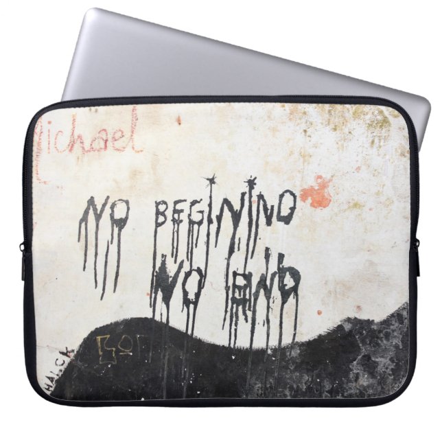 Beatles Ashram Laptopschutzhülle (Vorderseite)