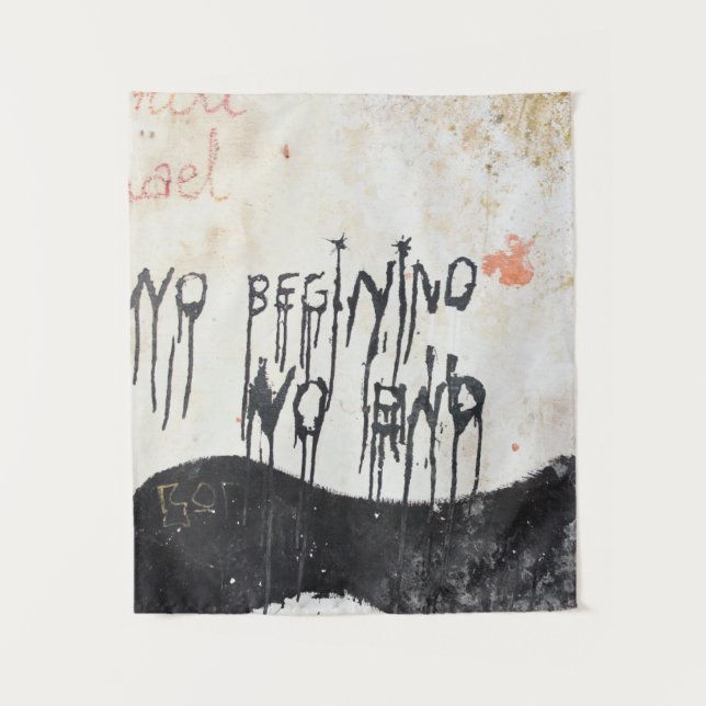 Beatles Ashram Wandteppich (Vorderseite)