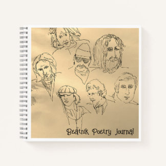 Beatnik Poetry Journal Notizbuch