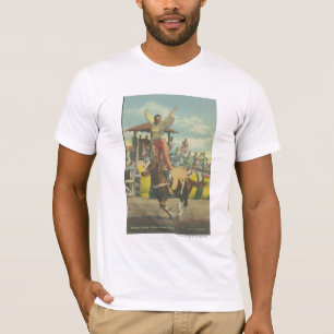 Beatrice Cooper bei einem römischen Stand. T-Shirt
