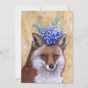 Beatrice der Fuchs-Flachkarte