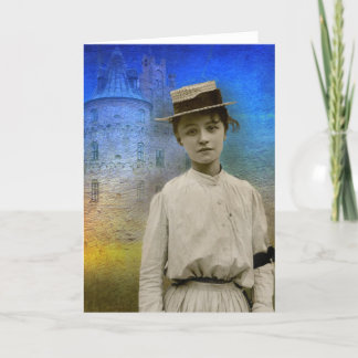 Beatrice, Frankreich 1916-Notizkarte Karte