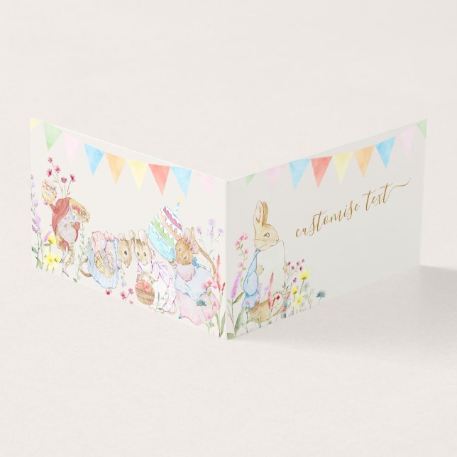 Beatrix Peter die Rabbit Woodland Baby Dusche (Vorderseite)