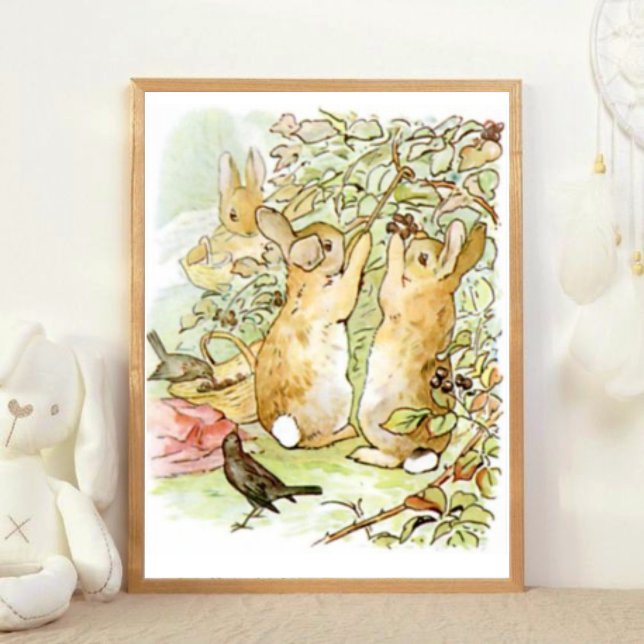 Beatrix Potter aus der Geschichte von Peter dem Ka Poster (Von Creator hochgeladen)