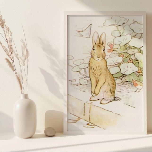 Beatrix Potter aus der Geschichte von Peter dem Ka Poster (Von Creator hochgeladen)