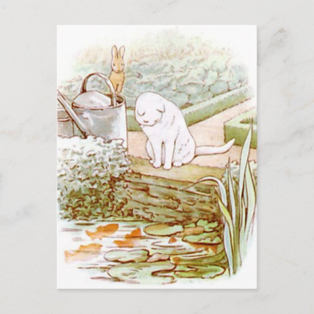 Beatrix Potter aus der Geschichte von Peter dem Ka Postkarte (Vorderseite)