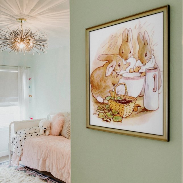 Beatrix Potter aus der Geschichte von Peter Rabbit Poster (Von Creator hochgeladen)