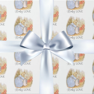 Beatrix Potter Bunny Baby Liebe Wrapping Paper Geschenkpapier