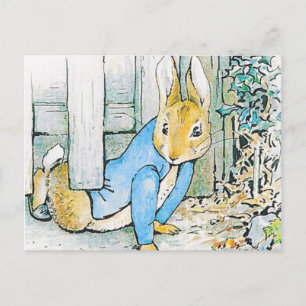 Beatrix Potter - Bunny Illustration Postkarte