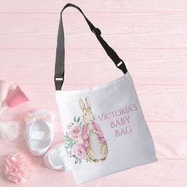 Beatrix Potter Bunny Rabbit Pink Baby Tragetaschen Mit Langen Trägern