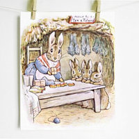 Beatrix Potter Die Geschichte von Benjamin Bunny P