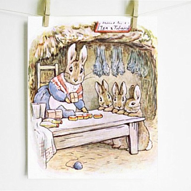 Beatrix Potter Die Geschichte von Benjamin Bunny P Poster (Von Creator hochgeladen)