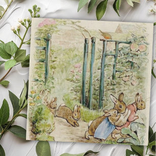 Beatrix Potter Geschichte der Flopsy Bunnies Mitteilungskarte