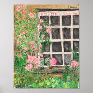 Beatrix Potter Hütte Gartenposter Poster