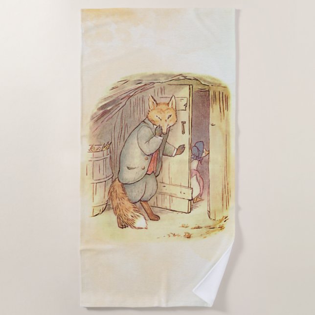 Beatrix Potter, Jemima Puddle Duck Strandtuch (Vorderseite)