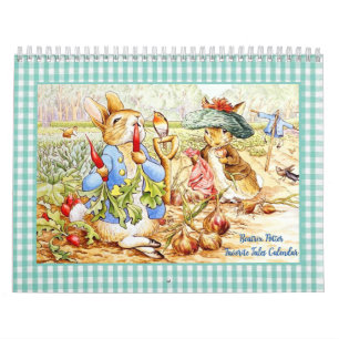 Beatrix Potter Kalender Zwei Seiten Medium