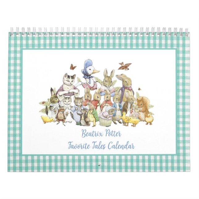 Beatrix Potter Kalender Zwei Seiten Medium (Titelbild)