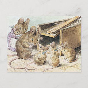 Beatrix Potter, Kinderbücher Postkarte