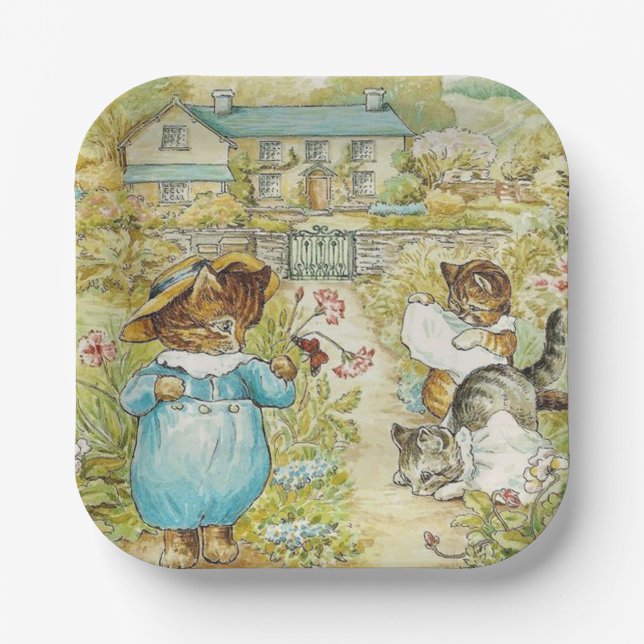 Beatrix Potter Kittens Paper Teller (Vorderseite)