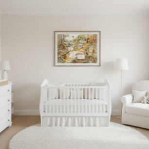 Beatrix Potter Lieblings-Charakter Forest Friends Poster