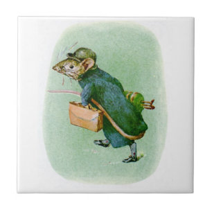 Beatrix Potter Maus Tile Fliese