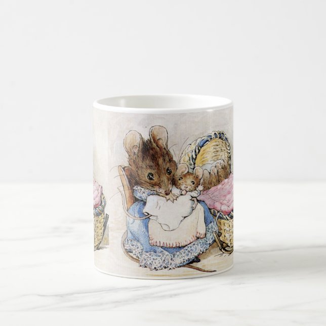 Beatrix Potter, Momma Mouse und Babys Tasse (Mittel)