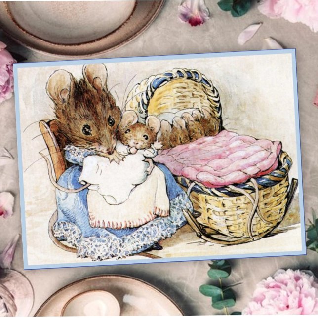 Beatrix Potter Mutter und Baby Mice (Von Creator hochgeladen)
