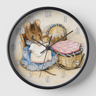 Beatrix Potter Muttermaus Uhr