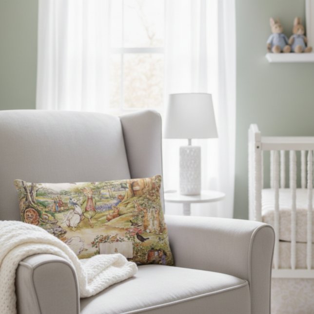 Beatrix Potter Niedlich Peter und Friends Dekokissen (Von Creator hochgeladen)