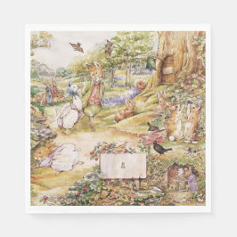 Beatrix Potter Niedlich Peter und Friends Serviette