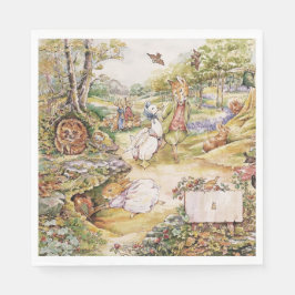 Beatrix Potter Niedlich Peter und Friends Serviette
