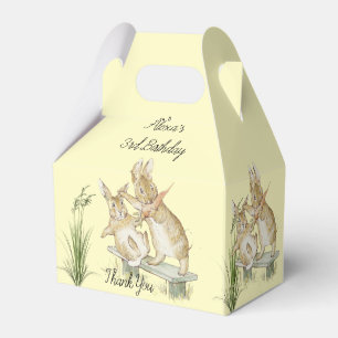 Beatrix Potter, Niedliche Kaninchen essen Karotten Geschenkschachtel