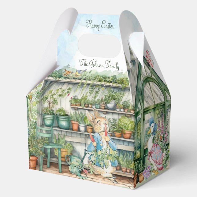 Beatrix Potter Peter der Rabbit Osterfavor Box Geschenkschachtel (Vorderseite)